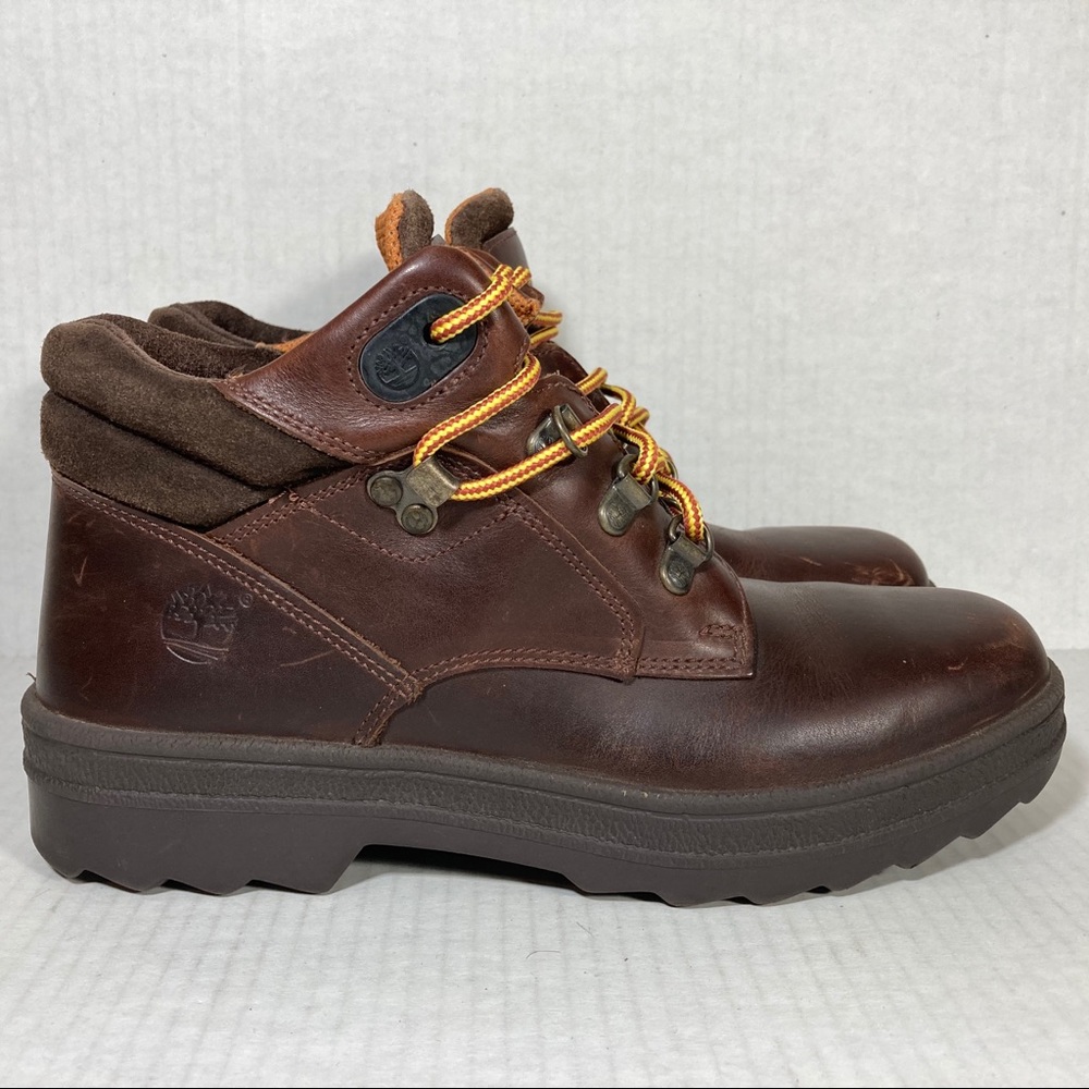 Timberland Waterproof Active Outdoor Rugged Rain Winter Leather Boots Sz 8 45300